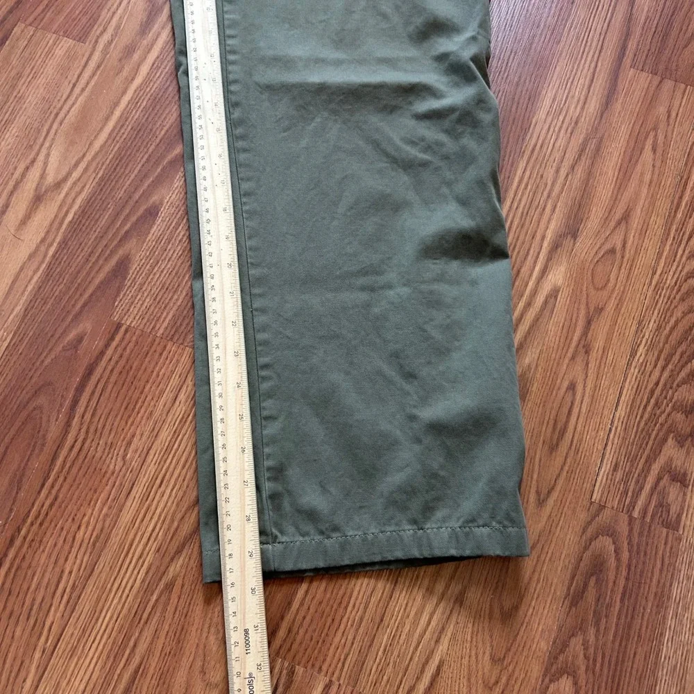 The North Face Carpenter Pants Mens 38 Green Cotton Canvas Utility Work Trousers